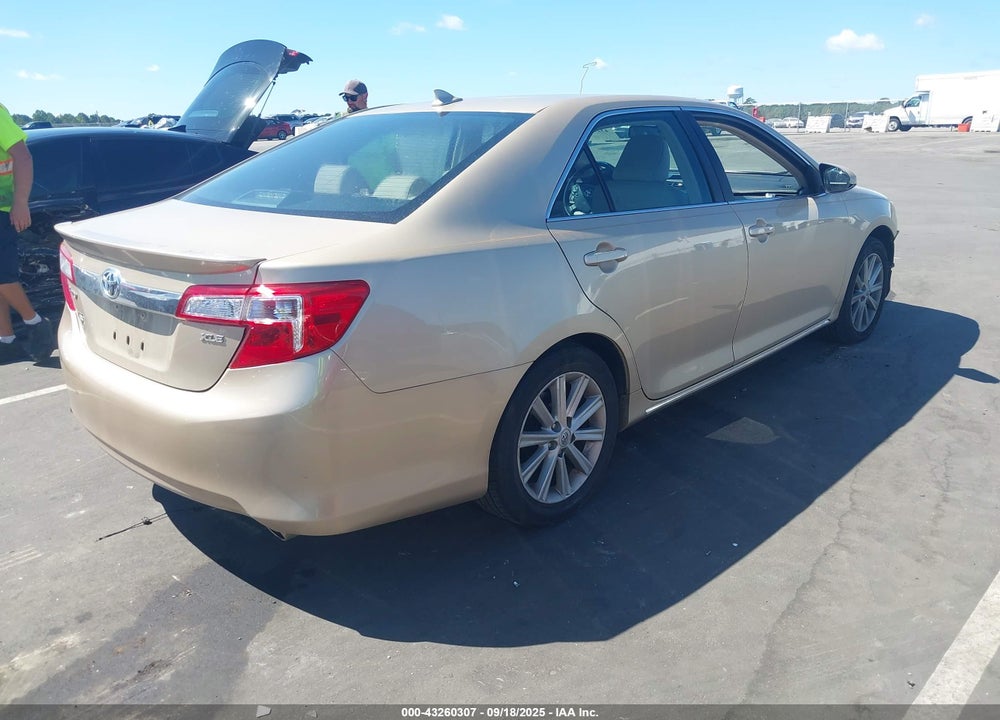 2012 TOYOTA CAMRY XLE V6 VIN: 4T1BK1FK1CU504289