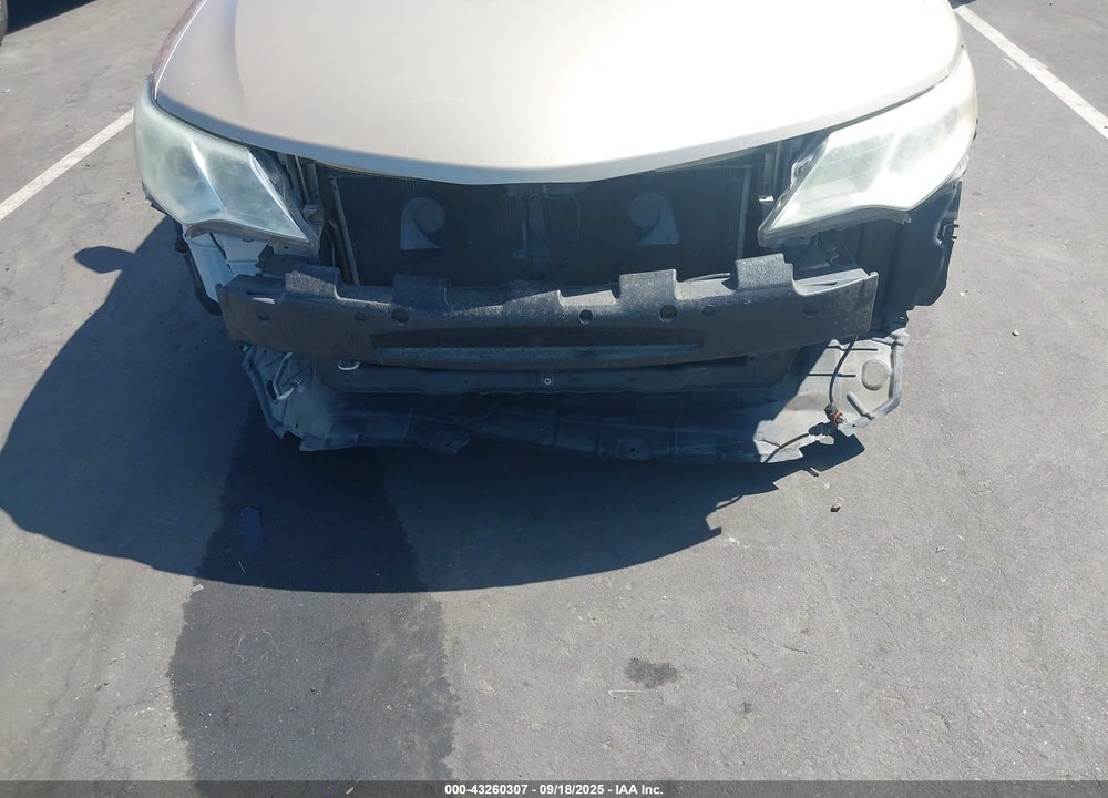 2012 TOYOTA CAMRY XLE V6 VIN: 4T1BK1FK1CU504289