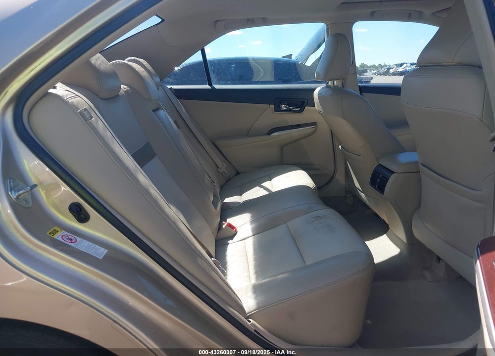 2012 TOYOTA CAMRY XLE V6 VIN: 4T1BK1FK1CU504289