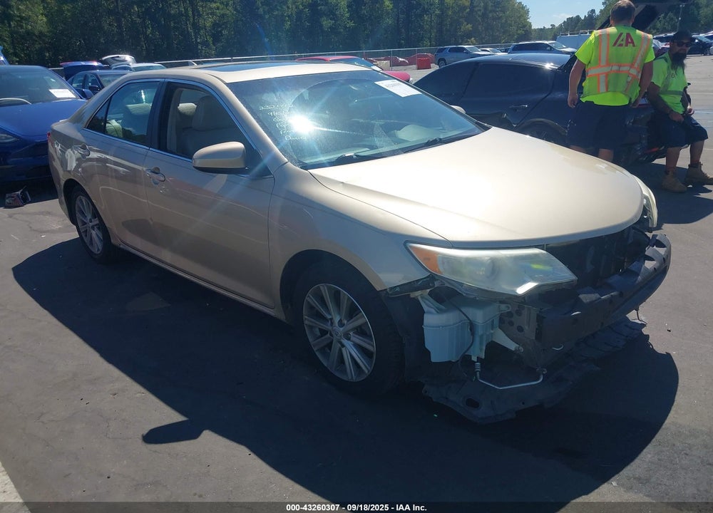 2012 TOYOTA CAMRY XLE V6 VIN: 4T1BK1FK1CU504289