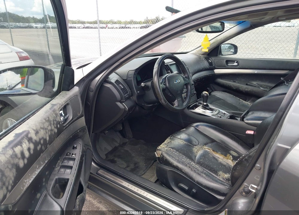2012 INFINITI G25 VIN: JN1DV6AR4CM862253