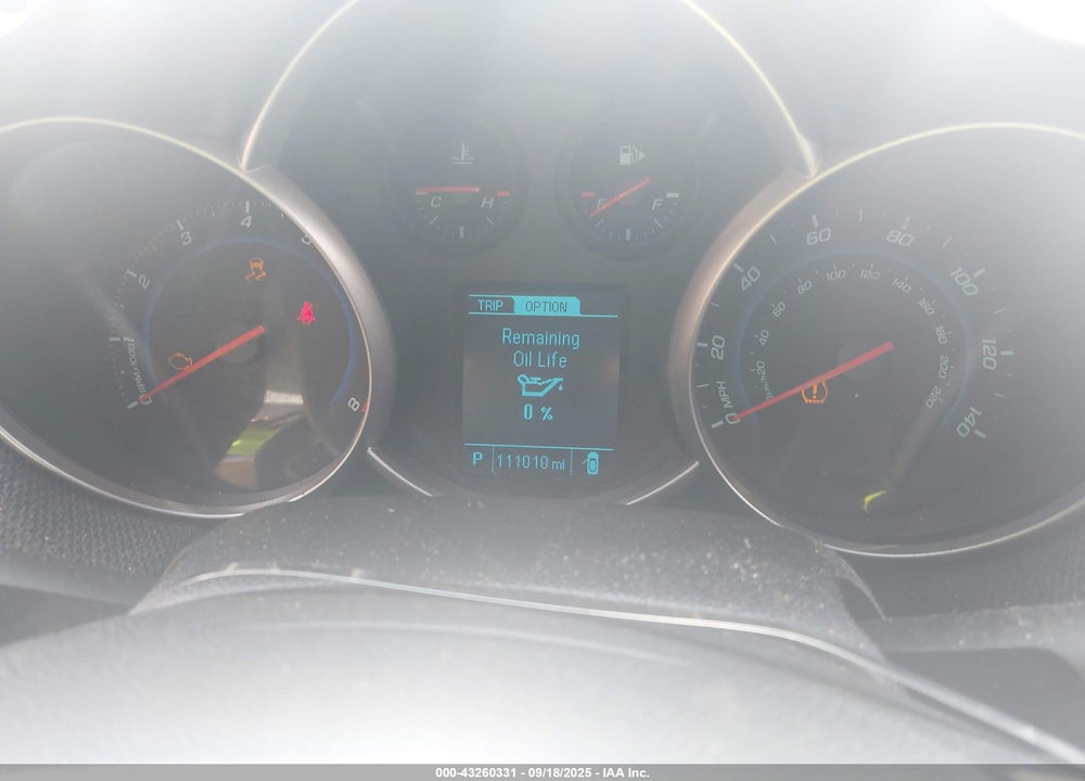 2014 CHEVROLET CRUZE 1LT AUTO VIN: 1G1PC5SB4E7398743