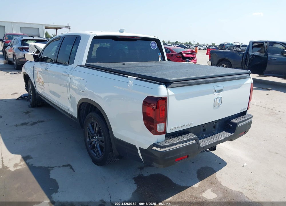 2019 HONDA RIDGELINE VIN: 5FPYK3F11KB048522