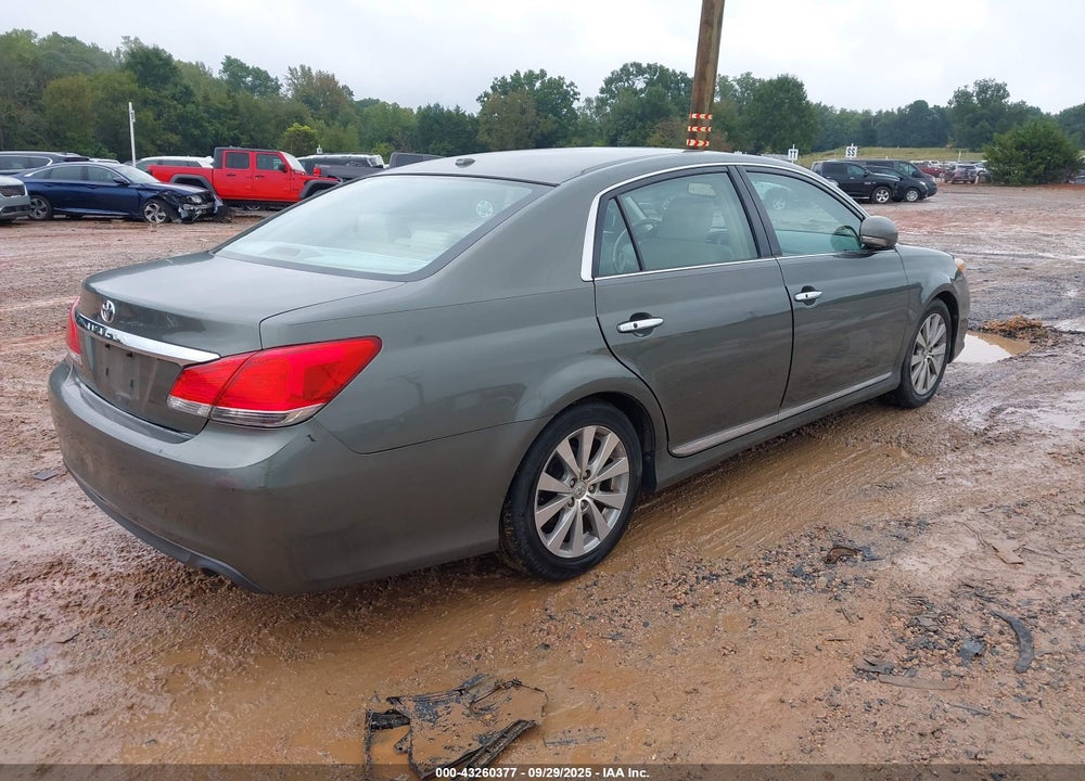 2011 TOYOTA AVALON LIMITED VIN: 4T1BK3DB7BU411516