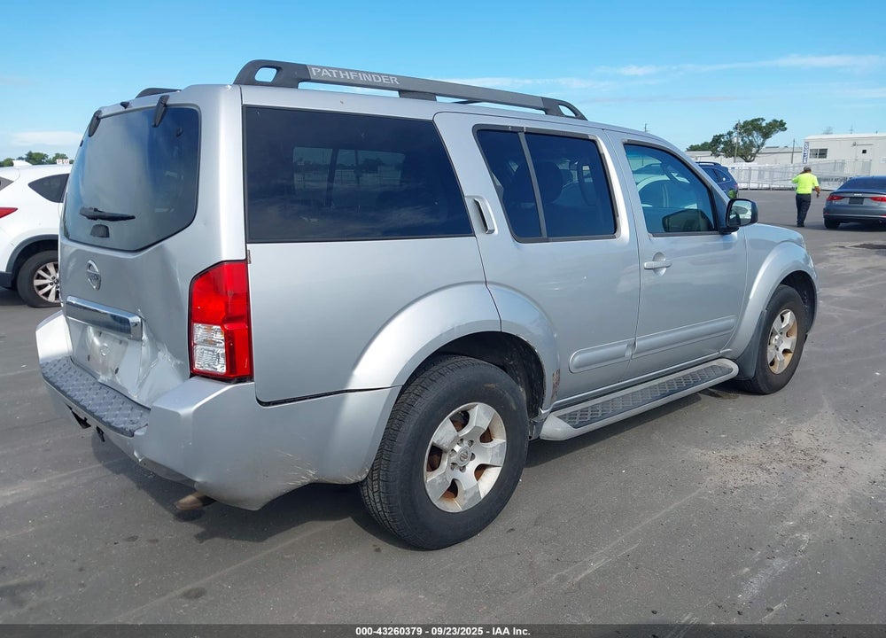 2005 NISSAN PATHFINDER XE VIN: 5N1AR18U55C761860