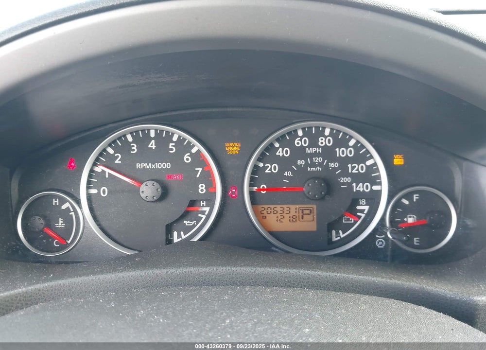 2005 NISSAN PATHFINDER XE VIN: 5N1AR18U55C761860