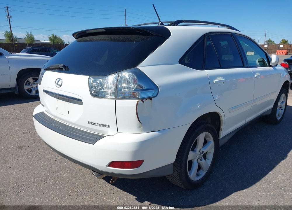 2005 LEXUS RX 330 VIN: 2T2HA31U85C064380
