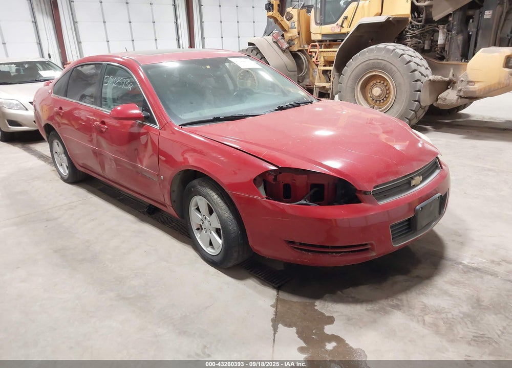 2007 CHEVROLET IMPALA LT VIN: 2G1WT58K079338561
