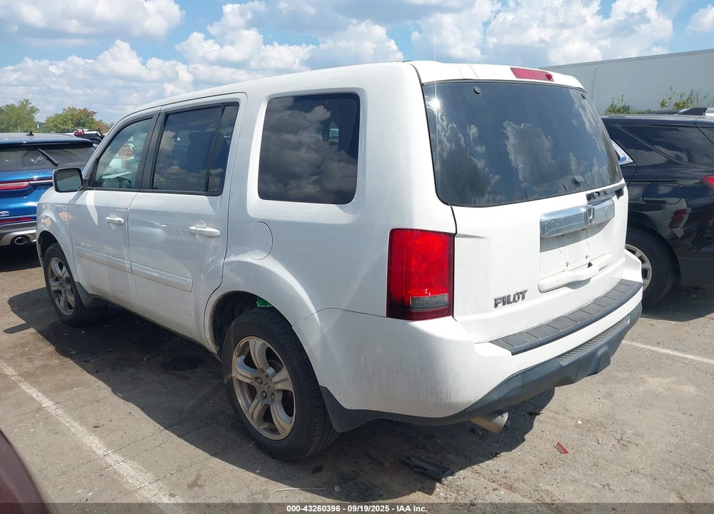 2012 HONDA PILOT EX-L VIN: 5FNYF3H59CB023737