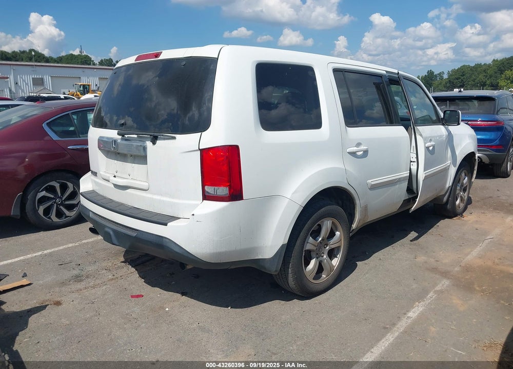2012 HONDA PILOT EX-L VIN: 5FNYF3H59CB023737