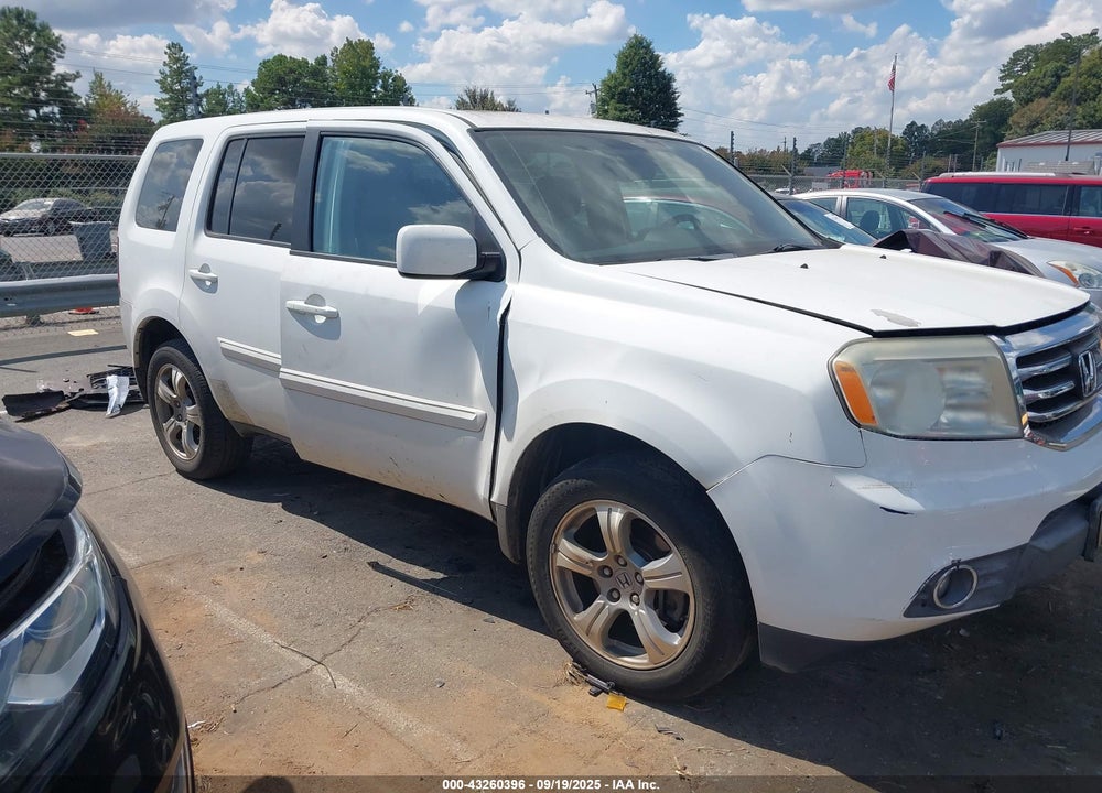 2012 HONDA PILOT EX-L VIN: 5FNYF3H59CB023737