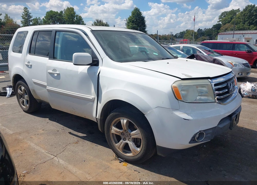 2012 HONDA PILOT EX-L VIN: 5FNYF3H59CB023737