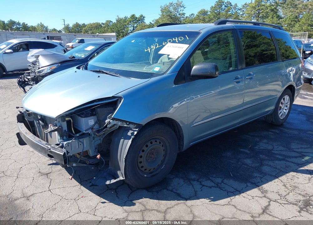 2007 TOYOTA SIENNA LE VIN: 5TDZK23C37S004943