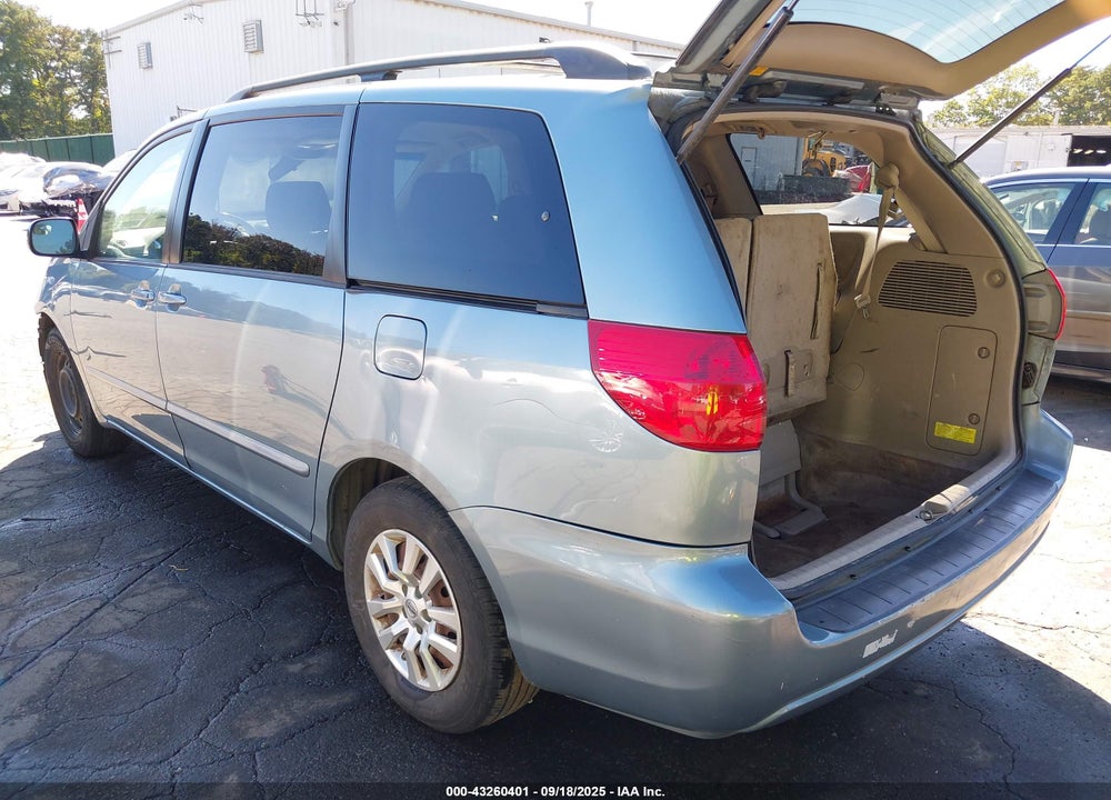 2007 TOYOTA SIENNA LE VIN: 5TDZK23C37S004943