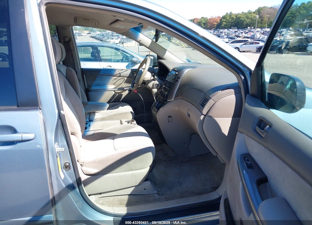 2007 TOYOTA SIENNA LE VIN: 5TDZK23C37S004943