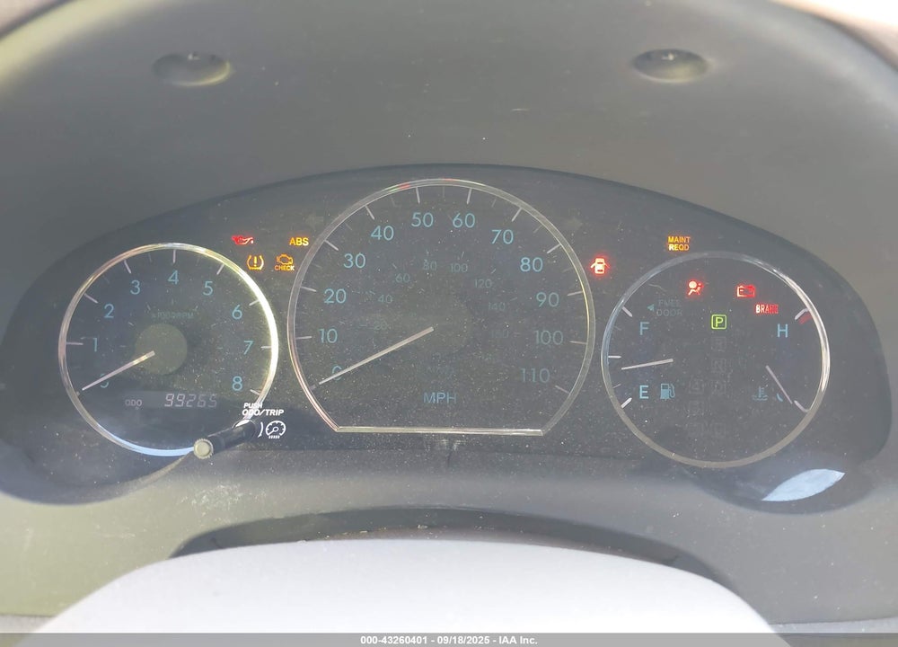 2007 TOYOTA SIENNA LE VIN: 5TDZK23C37S004943
