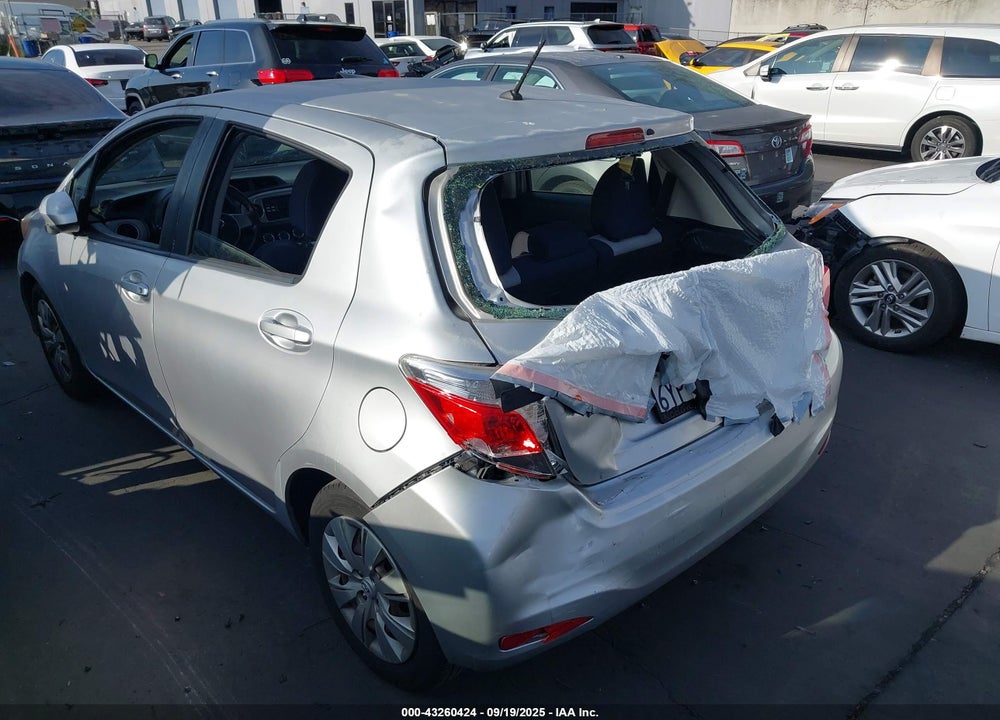 2013 TOYOTA YARIS VIN: JTDKTUD37DD553156