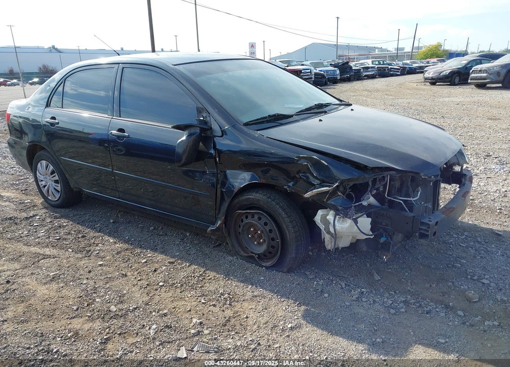 2007 TOYOTA COROLLA LE VIN: 2T1BR32EX7C778167