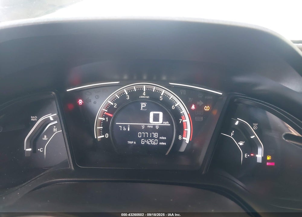 2017 HONDA CIVIC VIN: 2HGFC2F59HH509318