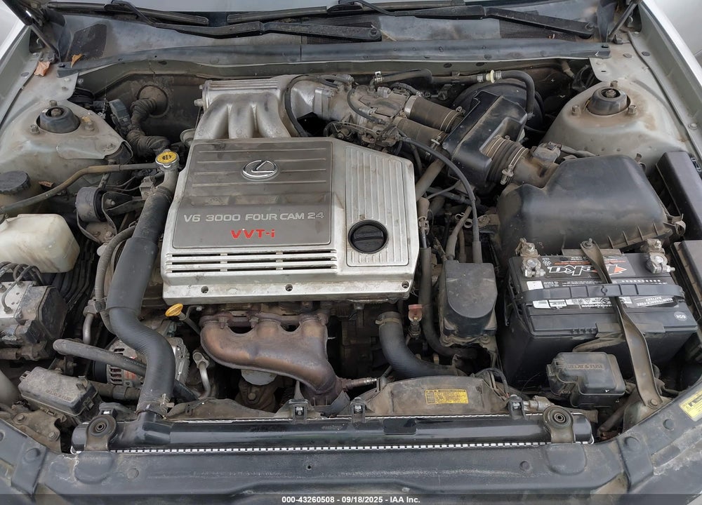 2000 LEXUS ES 300 VIN: JT8BF28G3Y5097695
