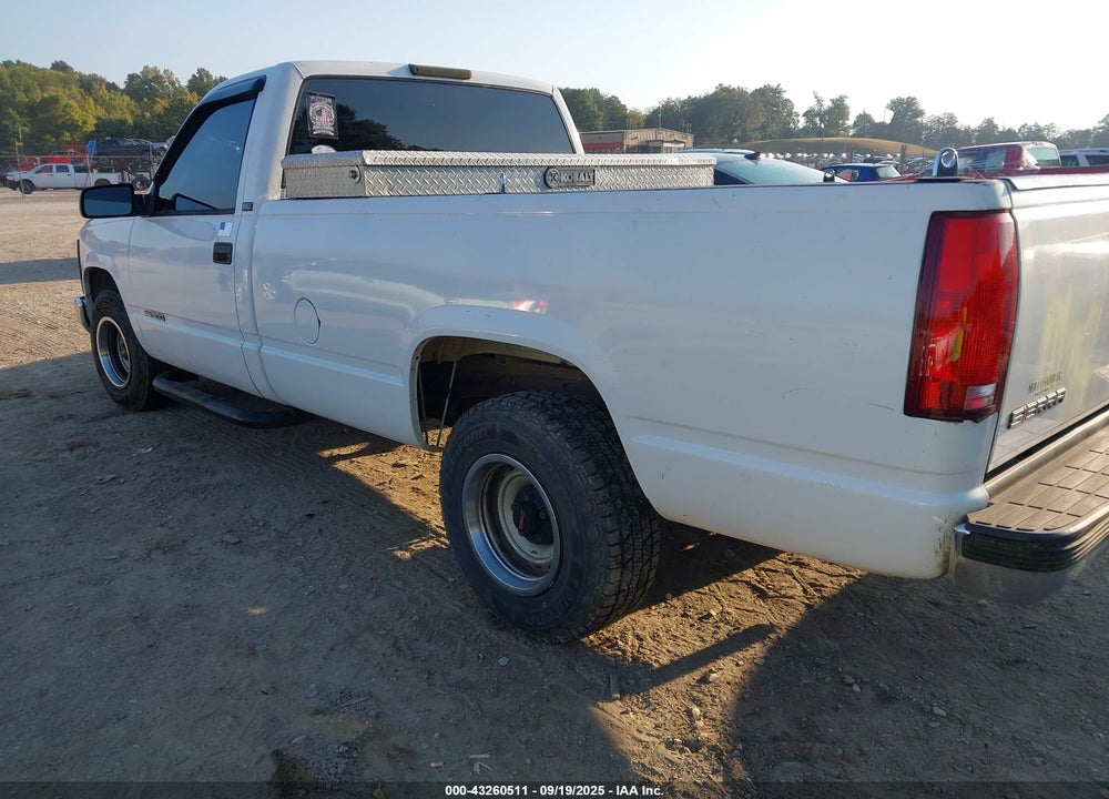 1996 GMC SIERRA C1500 VIN: 1GTEC14M0TZ521168