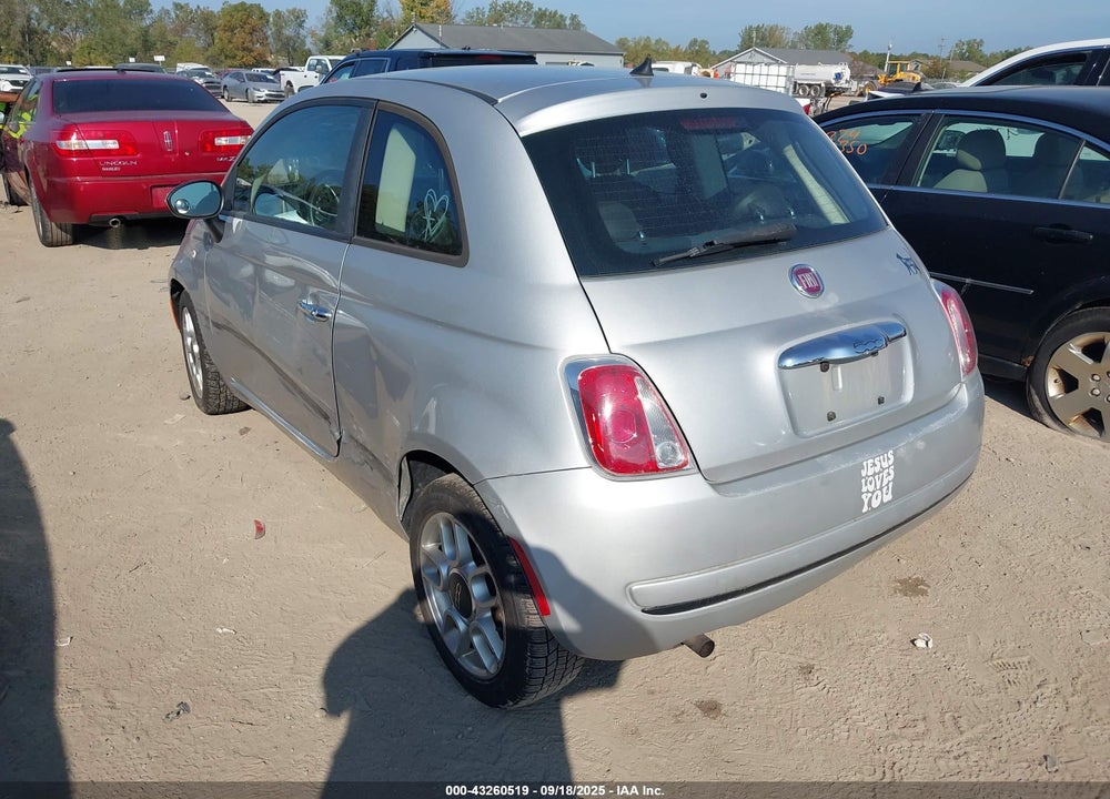 2012 FIAT 500 VIN: 3C3CFFAR0CT123868