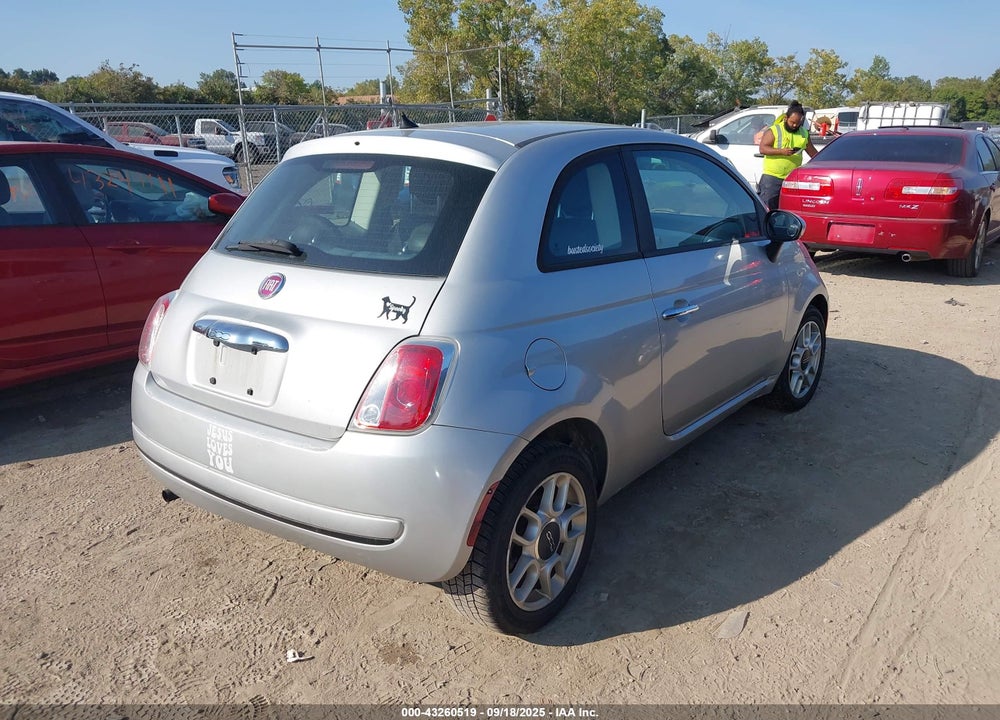 2012 FIAT 500 VIN: 3C3CFFAR0CT123868
