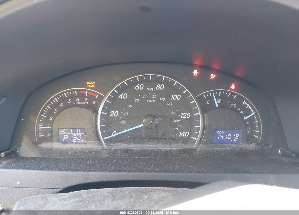 2014 TOYOTA CAMRY VIN: 4T4BF1FK0ER387088