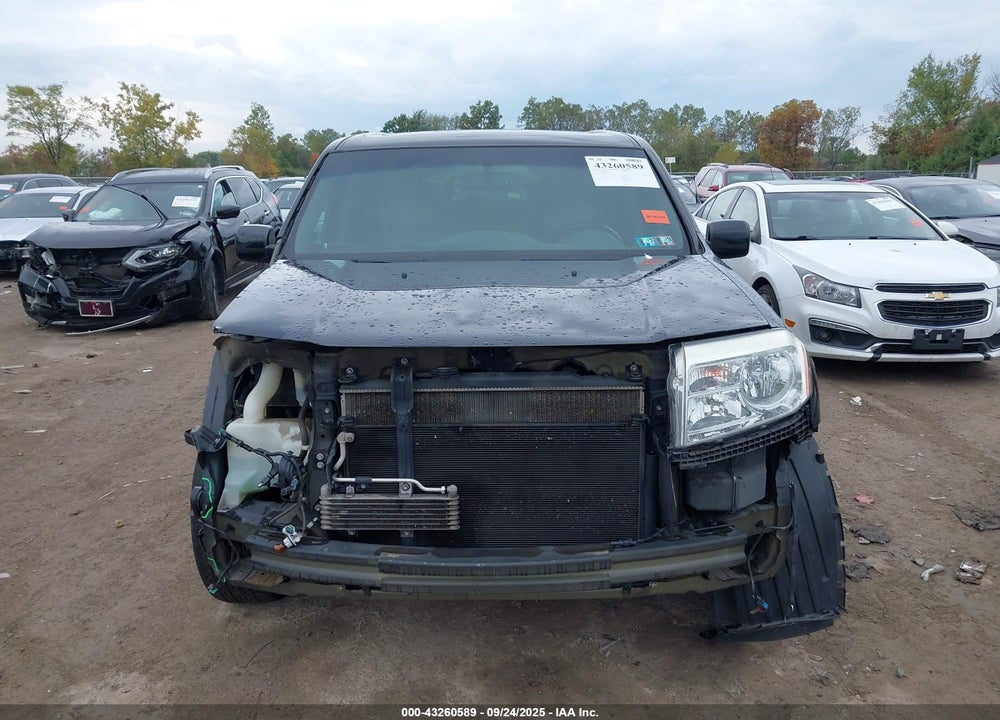 2012 HONDA PILOT VIN: 5FNYF4H66CB062557