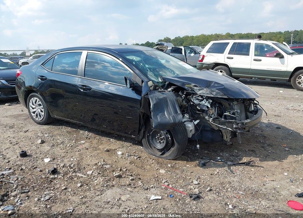 2019 TOYOTA COROLLA LE VIN: 2T1BURHE6KC156733