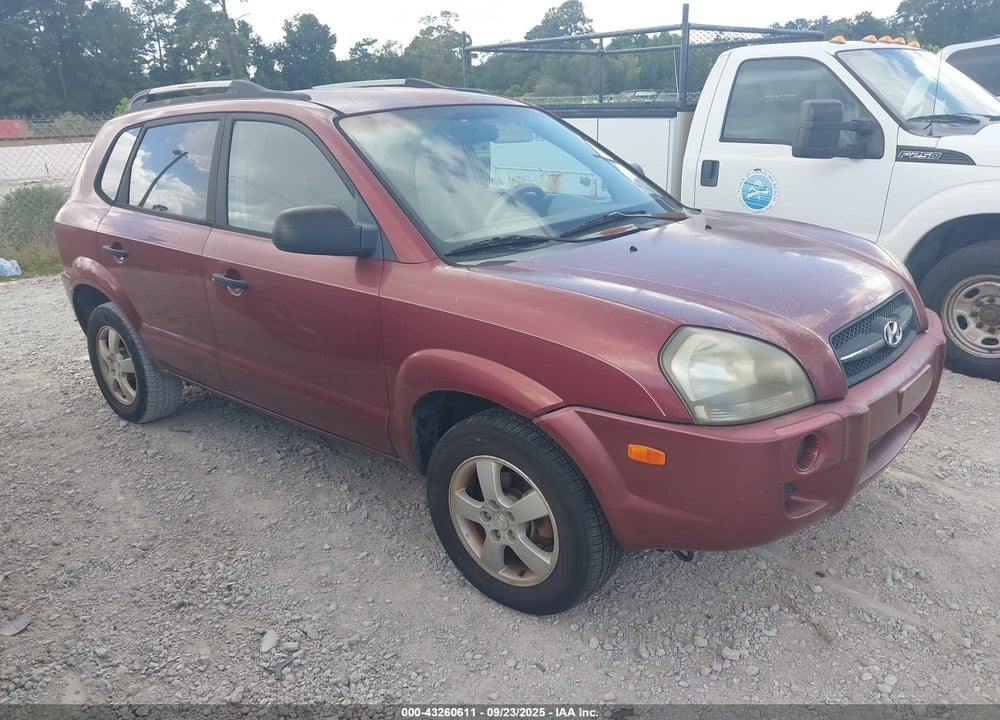 2005 HYUNDAI TUCSON GL VIN: KM8JM12B15U107177