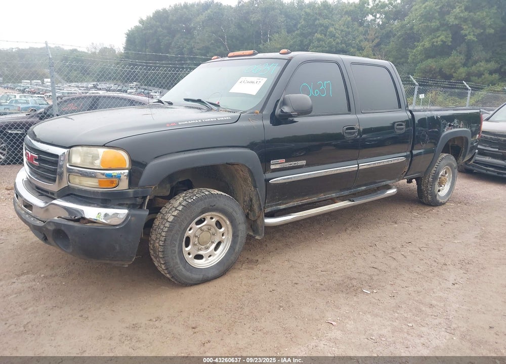 2005 GMC SIERRA K2500 HEAVY DUTY VIN: 1GTHK23215F862086