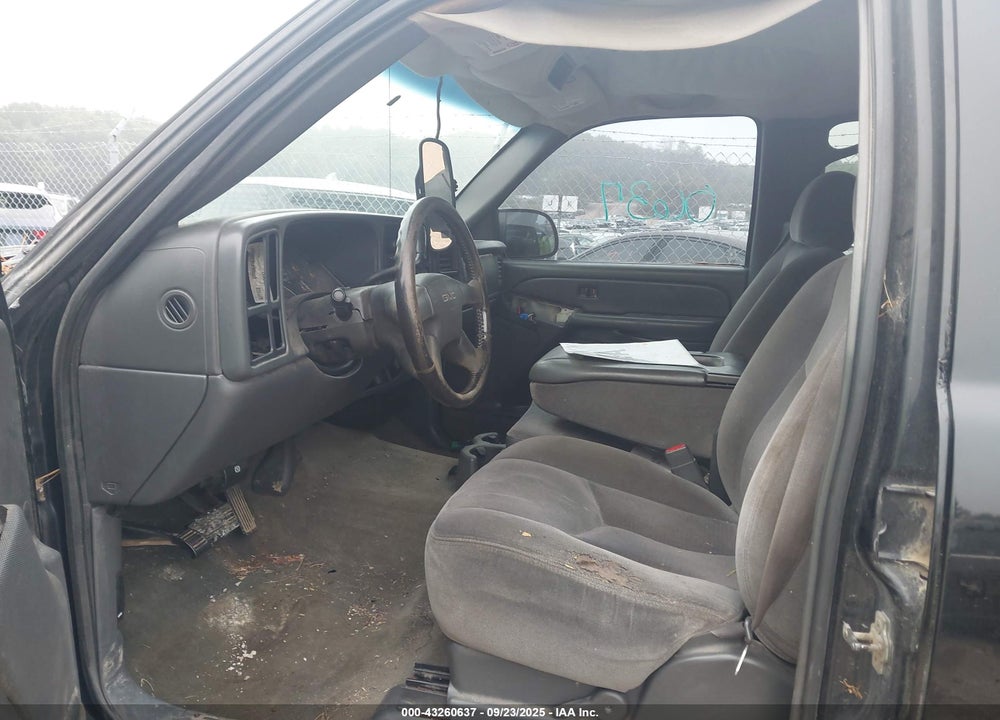 2005 GMC SIERRA K2500 HEAVY DUTY VIN: 1GTHK23215F862086