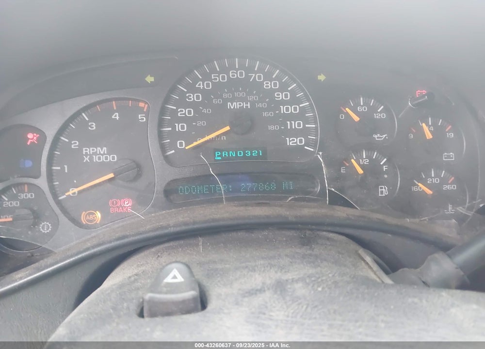 2005 GMC SIERRA K2500 HEAVY DUTY VIN: 1GTHK23215F862086
