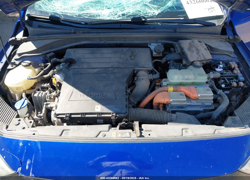 2019 HYUNDAI IONIQ HYBRID BLUE VIN: KMHC65LC1KU164640