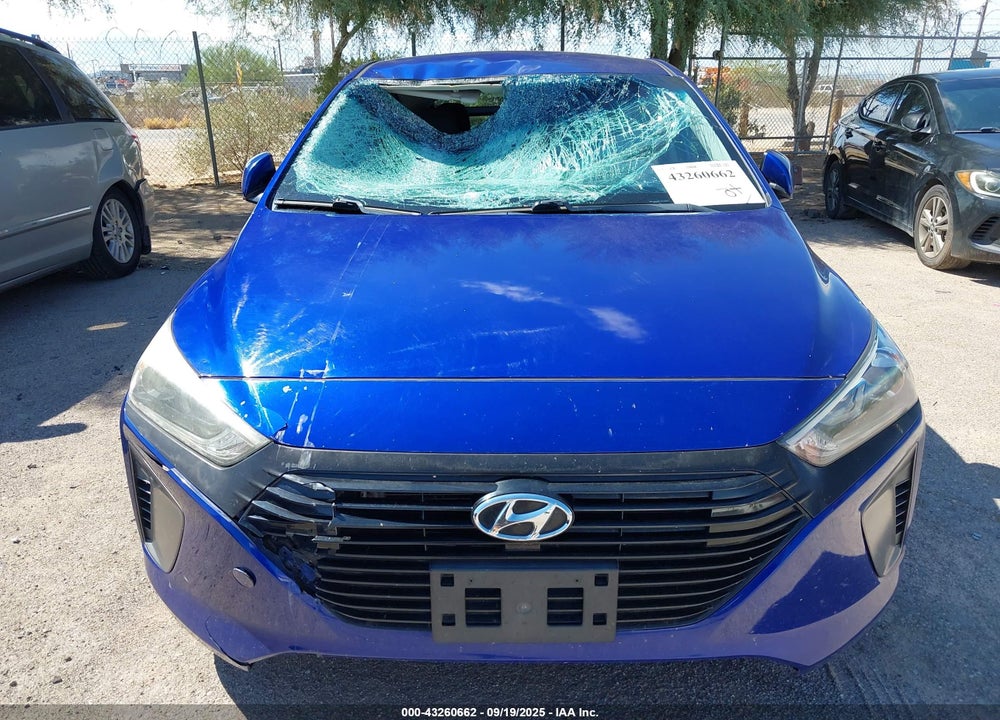 2019 HYUNDAI IONIQ HYBRID BLUE VIN: KMHC65LC1KU164640