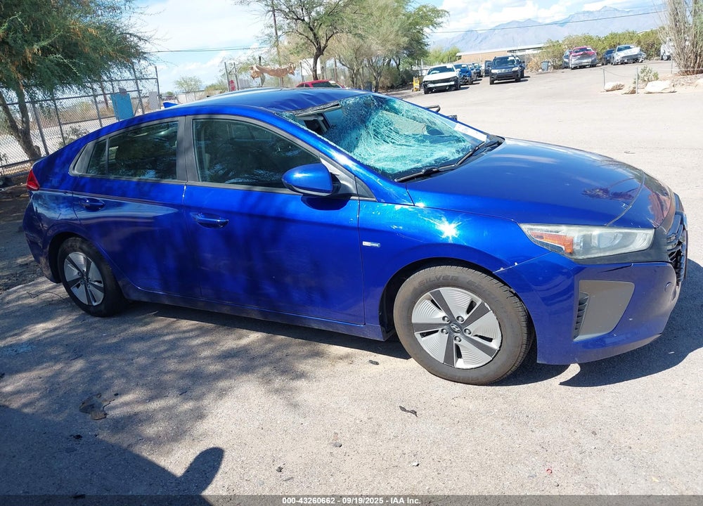 2019 HYUNDAI IONIQ HYBRID BLUE VIN: KMHC65LC1KU164640