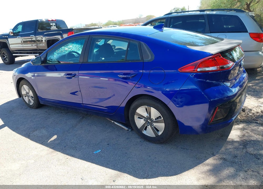 2019 HYUNDAI IONIQ HYBRID BLUE VIN: KMHC65LC1KU164640