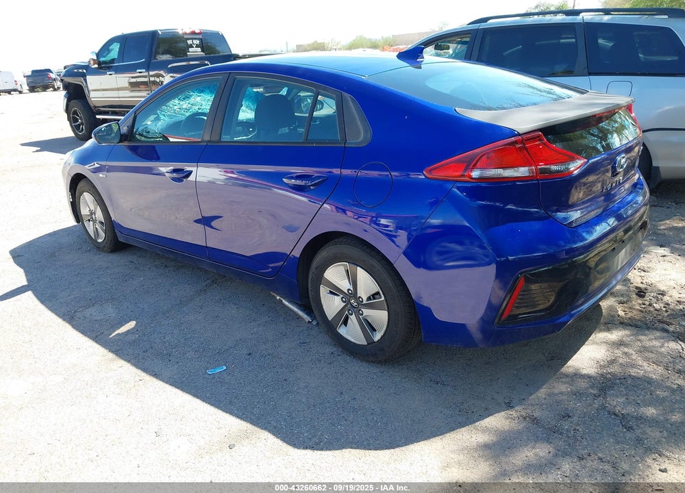 2019 HYUNDAI IONIQ HYBRID BLUE VIN: KMHC65LC1KU164640