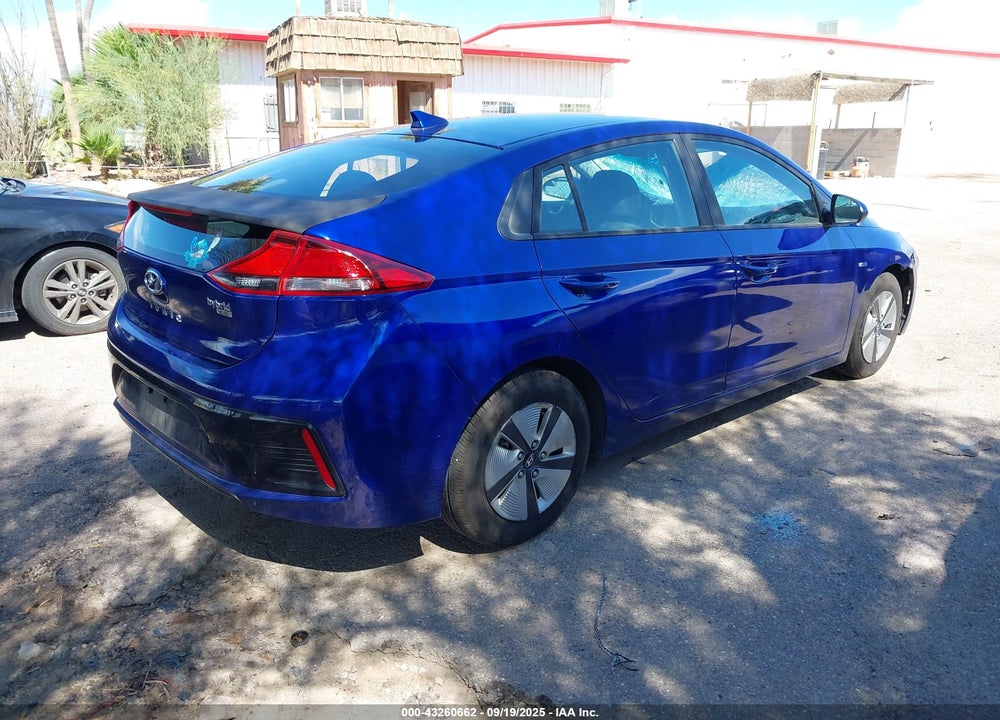 2019 HYUNDAI IONIQ HYBRID BLUE VIN: KMHC65LC1KU164640