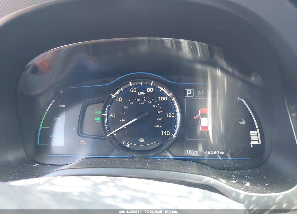 2019 HYUNDAI IONIQ HYBRID BLUE VIN: KMHC65LC1KU164640