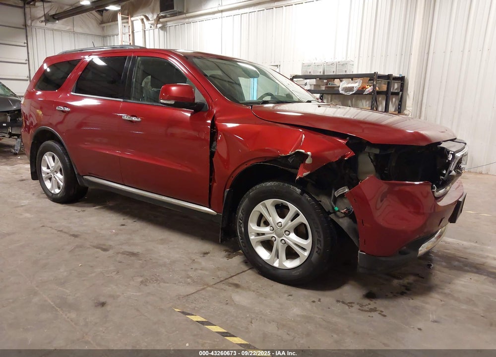 2013 DODGE DURANGO CREW VIN: 1C4RDJDG3DC564822