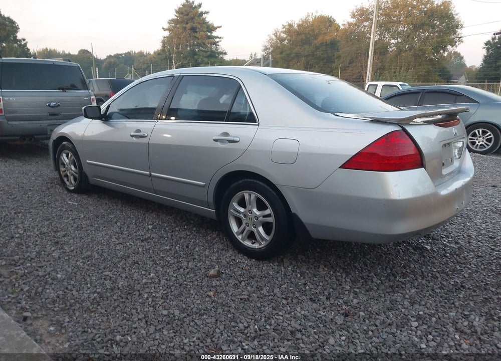 2007 HONDA ACCORD 2.4 SE VIN: 1HGCM56387A019921