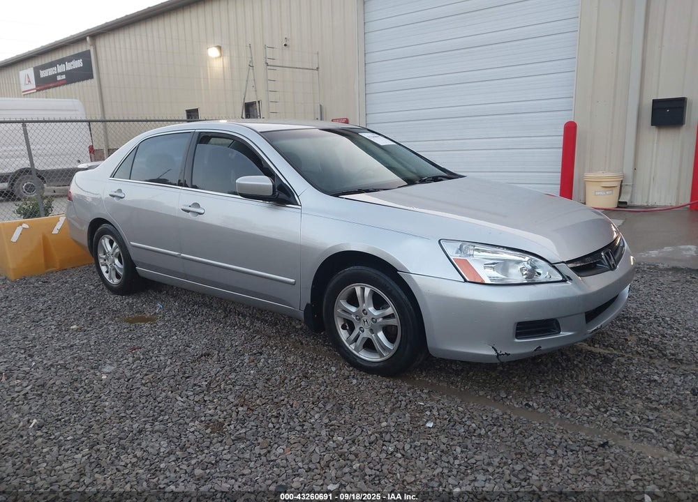2007 HONDA ACCORD 2.4 SE VIN: 1HGCM56387A019921
