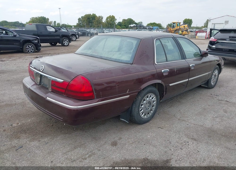 2003 MERCURY GRAND MARQUIS LS VIN: 2MEFM75W13X647287