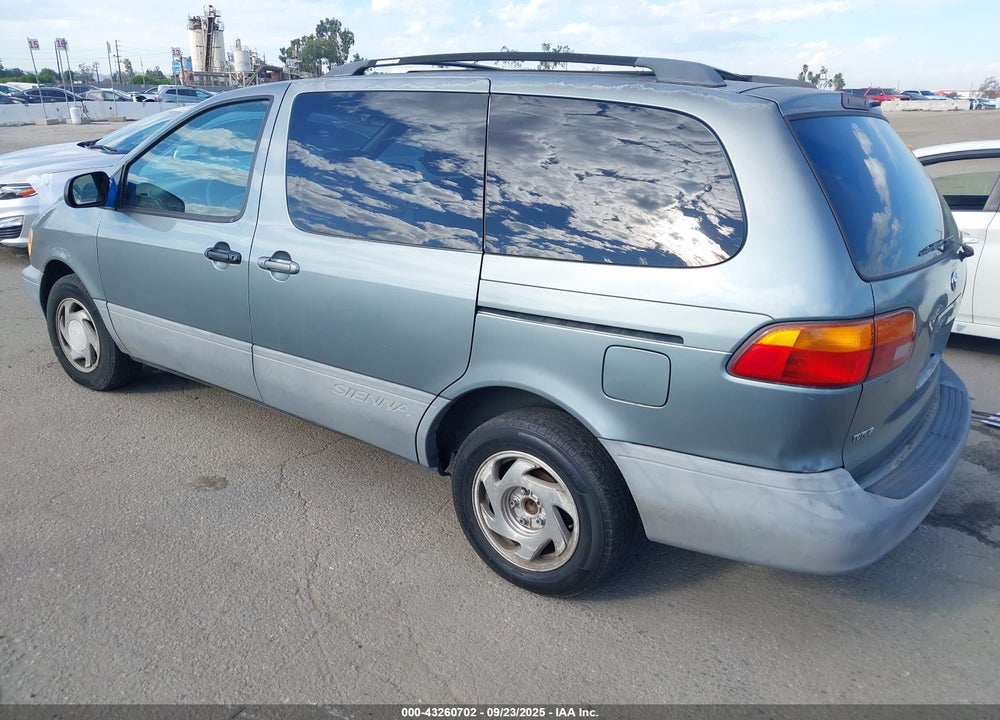 2000 TOYOTA SIENNA LE VIN: 4T3ZF13C9YU317753