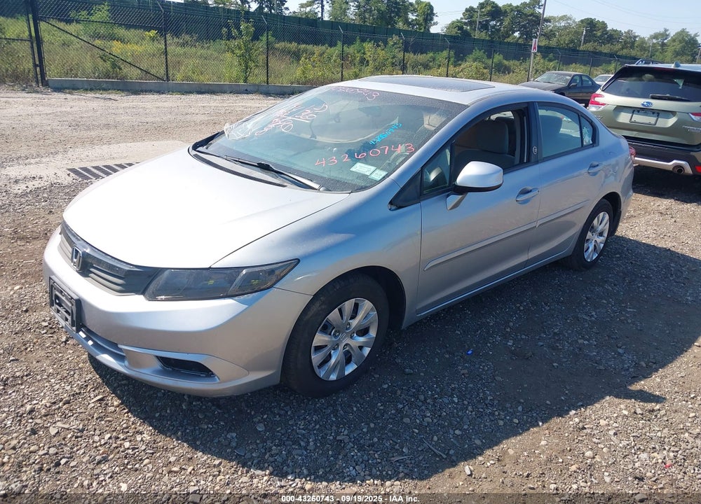 2013 HONDA CIVIC VIN: 2HGFB2F87DH539117