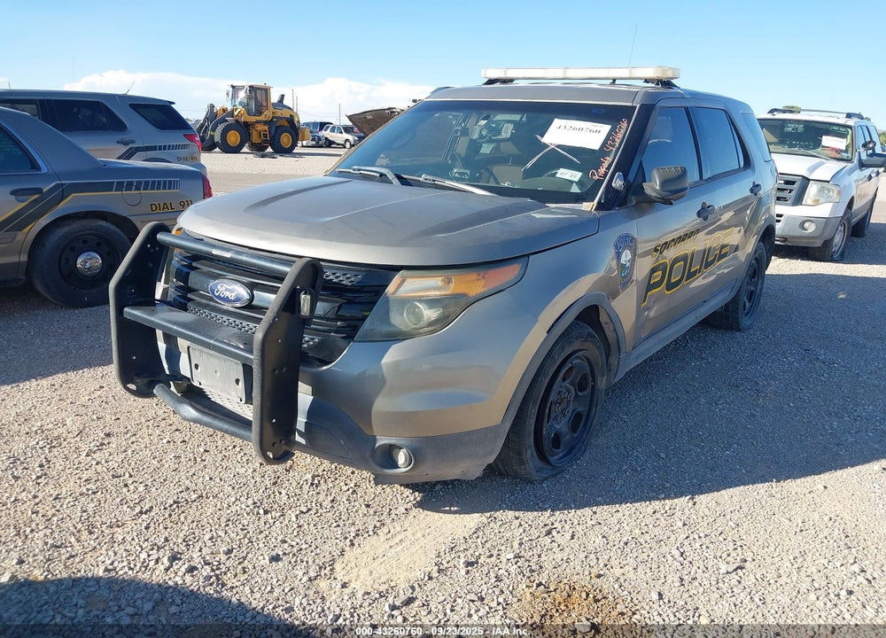 2014 FORD POLICE INTERCEPTOR UTILITY VIN: 1FM5K8AR8EGA44799