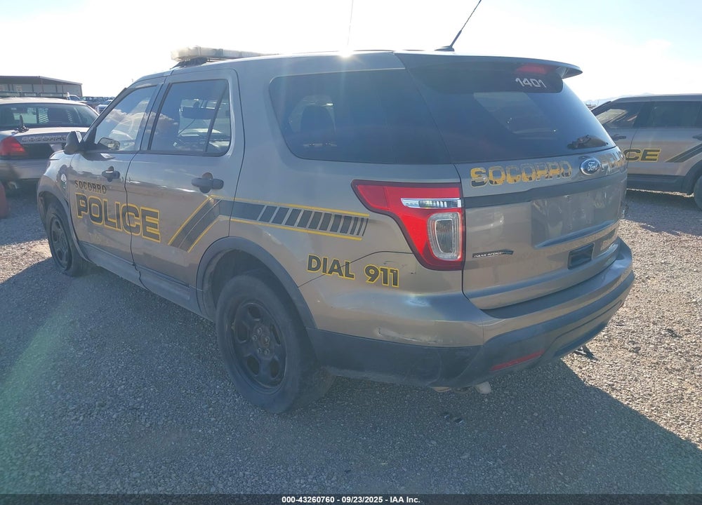 2014 FORD POLICE INTERCEPTOR UTILITY VIN: 1FM5K8AR8EGA44799