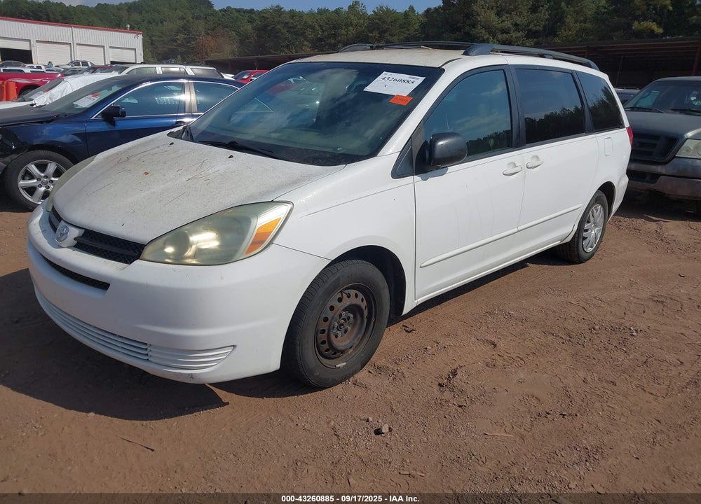 2004 TOYOTA SIENNA LE VIN: 5TDZA23C34S091127